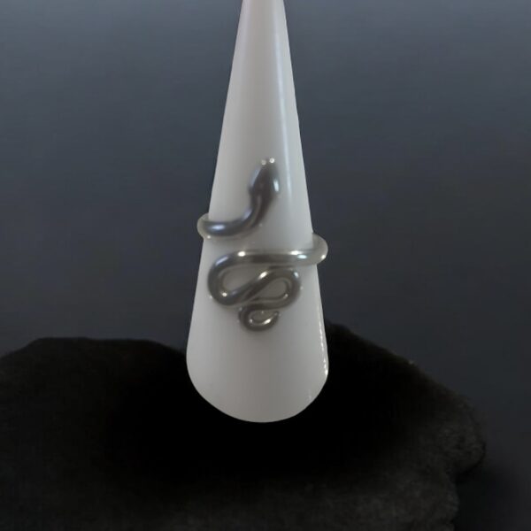 Silver Snake Ring